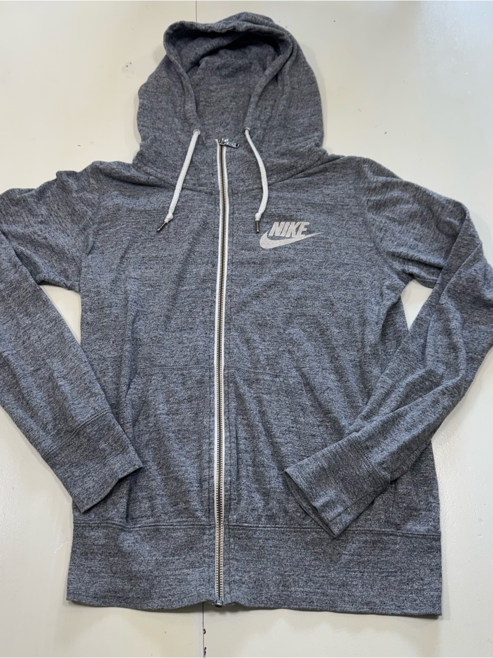 Nike Gym Vintage Full Zip Lightweight Hoodie (M)